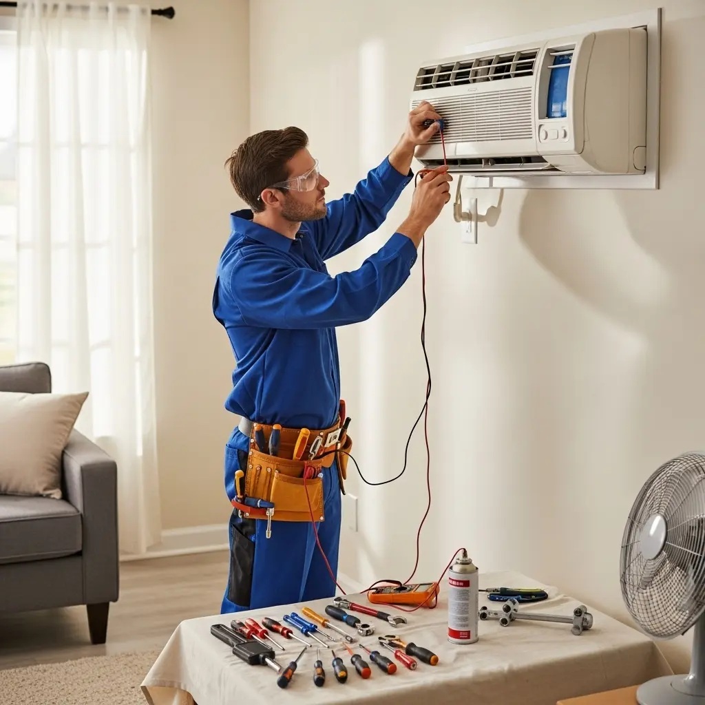 Evren Goodman Goodman klima gaz dolumu ve bakım – Enerji verimliliği artırıldı. - Teknik servis örneği